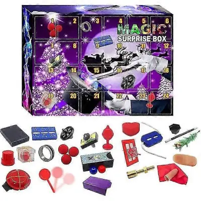 2024 Magic Props Božični adventni koledar za otroke – adventni koledarji Cool Boy