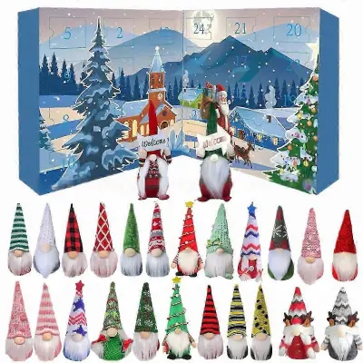 Adventni koledar Enchanted Christmas Gnome 24 dni čarovnije s kodo izdelka HK903