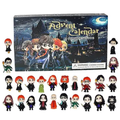 Noč čarovnic in božič Blind Box Igrače za gradbene bloke Music Star s 24-dnevnim digitalnim odštevalnim koledarjem: Blind Box Surprise