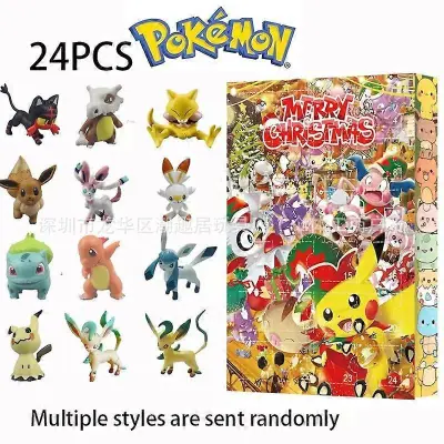 Božični adventni koledar Blind Box 24 Pok  mon Pok  mon Elves