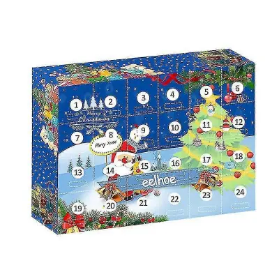Božični koledar 24 obesek*dekompresijski božični odštevalni koledar Blind Box Set otroško božično darilo