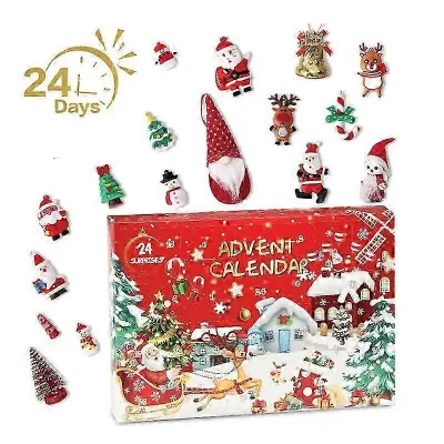 Adventni koledar Fidget Blind Box, 24-dnevne igrače, odštevanje do božičnega darila za otroke