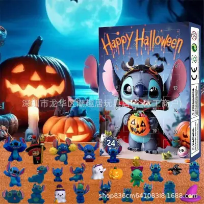 Nova škatla za slepe božične adventne koledarje Stitch Lilo & Stitch