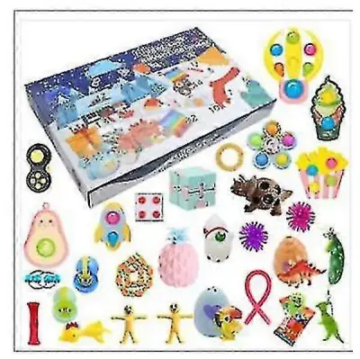 Božični adventni koledar Darilo Fidget Toys Stress Relief Fidget Toy Blind Box Kids