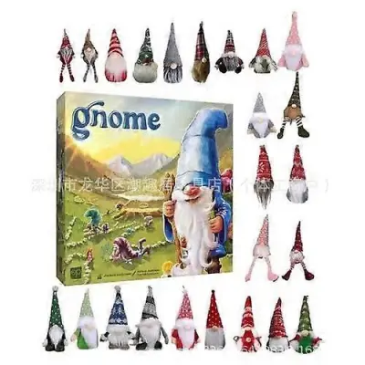 Božični Gnome Adventni koledar Gnome Plišasta punčka Igrača Blind Box