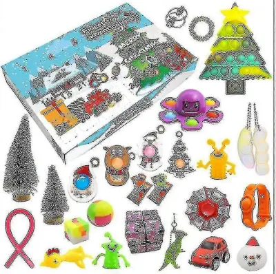Darilo za božični adventni koledar Fidget Toys Stress Relief Fidget Toy Blind Box Kids_y