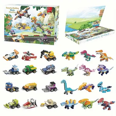 Božični odštevalnik dinozavrov Blind Box Adventni koledar TRex Set igrač za dinozavre