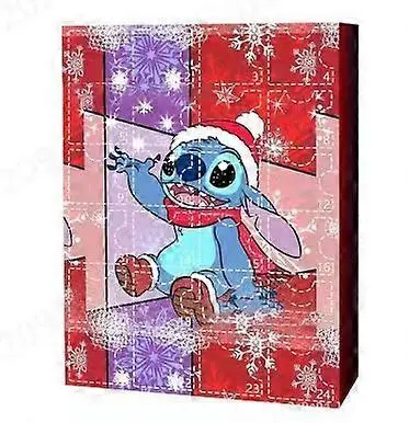 New Stitch Lilo & Stitch Božični adventni koledar Blind Box 24 Halloween Countdown Anime Blind Box