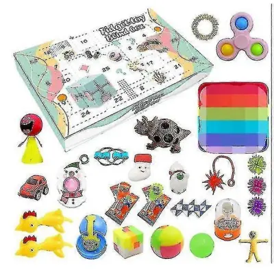 Božični adventni koledar Darilo Fidget Toys Stress Relief Fidget Toy Blind Box Kids