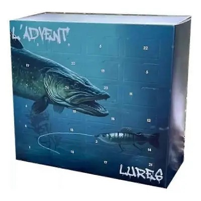 LADVENTLURES 2024, ribiški adventni koledar, božična darila za ribiške vabe