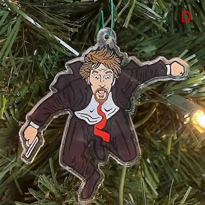 2025 Božični Die Hard Adventni koledar Hans Gruber Adventni koledar Leseni adventni koledar Božični odštevalni adventni koledarji Smešni