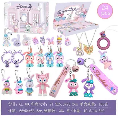 Božični adventni koledar Sanrio Kuromi My Melody Hole Music Blind Box Set LABUBU Hole Music Blind Box
