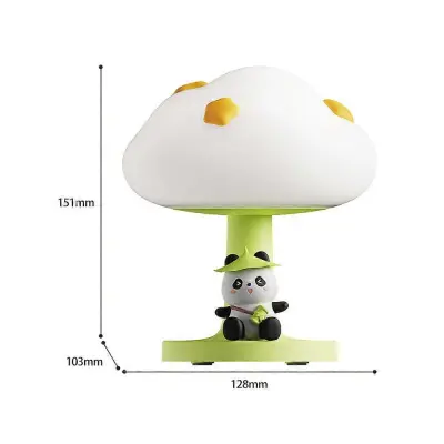 3Style luna nočna lučka srčkan zajec mačka panda svetilke soba ob postelji dekoracija USB za ponovno polnjenje Kawii žival darilo topla mehka sve