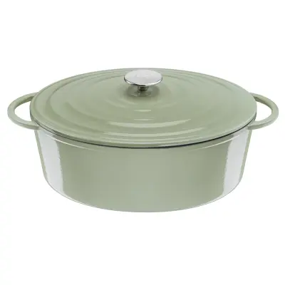 Tefal Lov ovalni litoželezni lonec 34x26 cm, E2580605