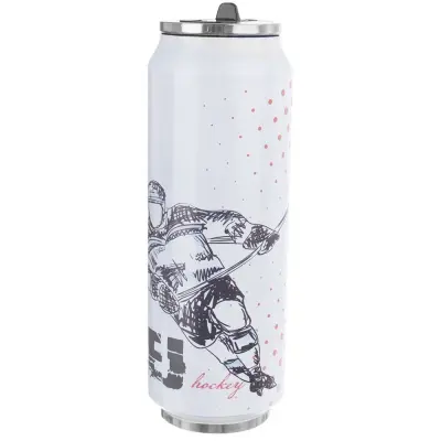 Termo vrček v pločevinki za hokej 700 ml