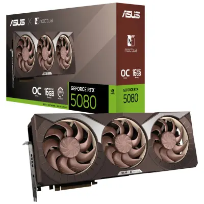 Grafična kartica nVidia RTX5080 Asus Noctua OC Edition - 16GB GDDR7 (90YV0M32-M0NA00)