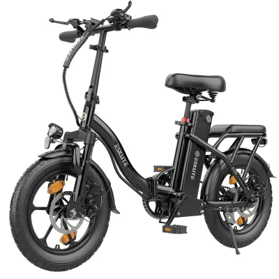 Mini električno kolo ESKUTE D100, zložljivo, 16", 36V 13Ah, črno