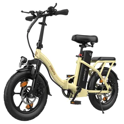 Mini električno kolo ESKUTE D100, zložljivo, 16", 36V 13Ah, rumeno