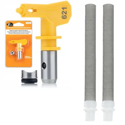 ROSFIX SET BRIZGALNA GLAVA ULTRA SPRAY 621 + 2X FILTER 60 MESH – 30 CM ŠIRINA, ZA VISOKOTLAČNE AGREGATE