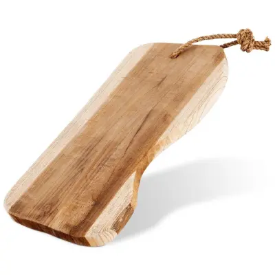 Lesena deska za rezanje in serviranje 35x18,5 cm