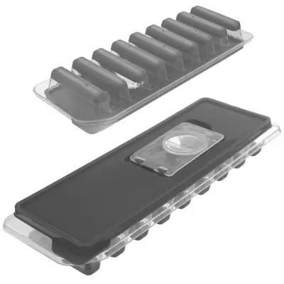 Silikonski model za ledene kocke s pokrovom 26,5 x 9,5 cm