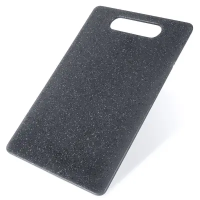 Siva plastična deska za rezanje 24x15 cm