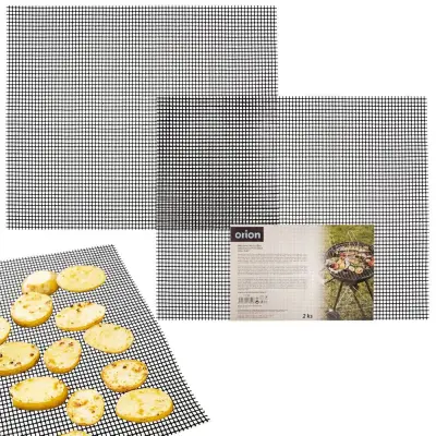 Črna teflonska podloga za peko 40x33 cm 2 kosa.