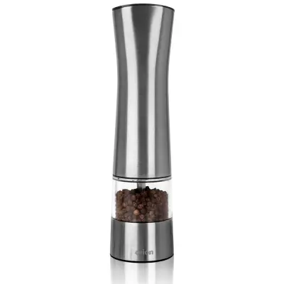 Električni mlinček za poper in sol iz jekla 21,5 cm