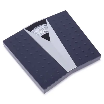 Črna mehanska kopalniška tehtnica 120 kg