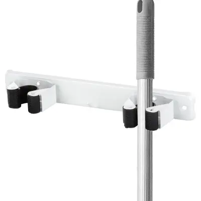 Dvojni mop, metla in stojalo za orodje