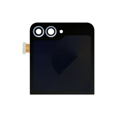 Samsung, Zadnje steklo za Samsung Galaxy Z Flip 6 z originalnim zunanjim zaslonom, Bledo modra