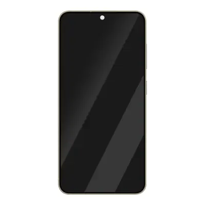 Samsung, Zaslon za Samsung Galaxy S24 LCD + steklo na dotik + originalno ohišje, Bež