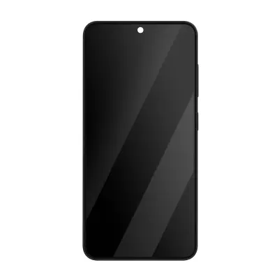 Samsung, Originalni celozaslonski zaslon za Samsung Galaxy S25 LCD plošča s steklom in ohišjem, Črna