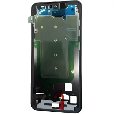 Samsung, Osrednje ohišje za Samsung Galaxy S24 FE Originalni servisni paket, Črna