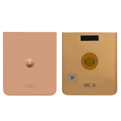 Motorola, Pokrov baterije za Motorola Razr 50 Ultra Originalni servisni paket, Roza