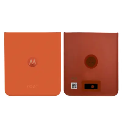 Motorola, Pokrov baterije za Motorola Razr 50 Originalni servisni paket, Oranžna