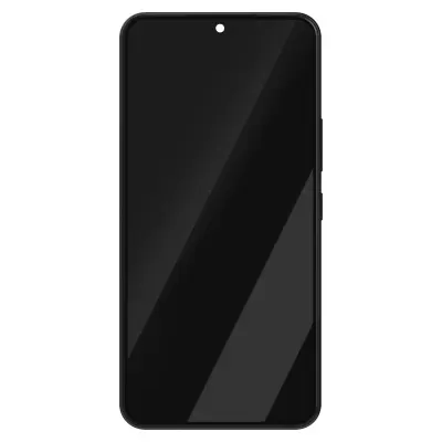 Samsung, Zaslon + Šasija za Samsung Galaxy S22 Grafit, polni blok Originalni zaslon, Črna