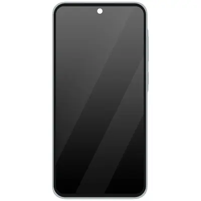 Samsung, Zaslon za Samsung Galaxy A35 LCD + steklo na dotik + originalno ohišje, Svetlo modra
