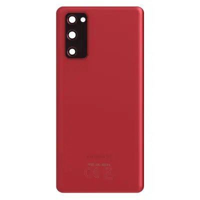 Samsung, Pokrov za baterijo za Samsung Galaxy S20 FE Originalni servisni paket, Rdeča