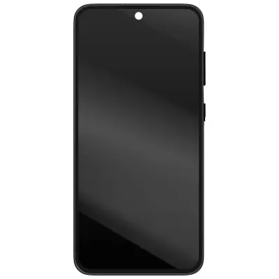 Samsung, Zaslon za Samsung S24 FE LCD + plošča na dotik + originalno ohišje, Črna