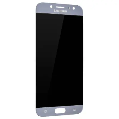 Samsung, LCD zaslon + zaslon na dotik za Samsung Galaxy J7 2017 Izvirni polni blok, Srebrna