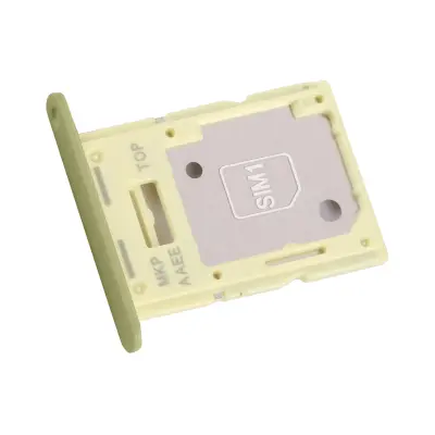 Samsung, Pladenj za kartico SIM za Samsung Galaxy A15 Dual Nano SIM Original, Zelena