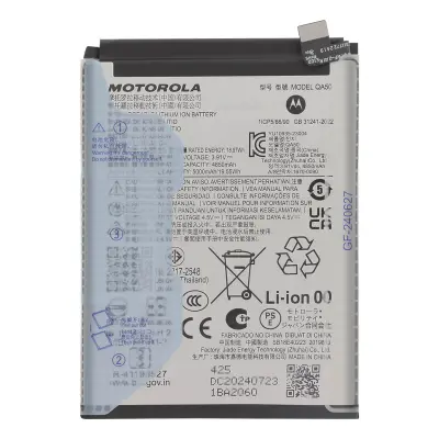 Motorola, Notranja baterija za Motorola Moto G55 5000mAh model QA50 Original, Črna
