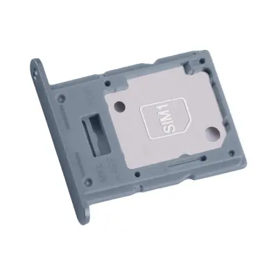 Samsung, Pladenj za kartico SIM za Samsung Galaxy A15 Dual Nano SIM Original, Modra