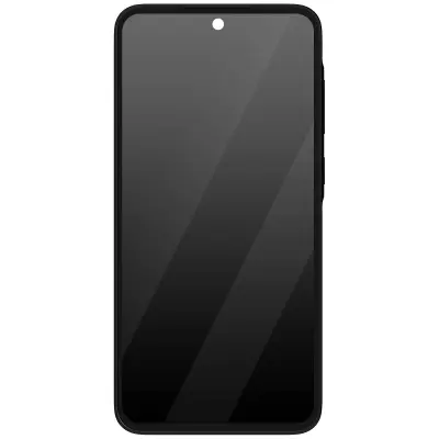 Samsung, Zaslon za Samsung Galaxy A35 LCD + steklo na dotik + originalno ohišje, Črna