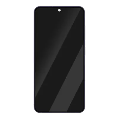 Samsung, Zaslon za Samsung Galaxy S24 LCD + steklo na dotik + originalno ohišje, Vijolična