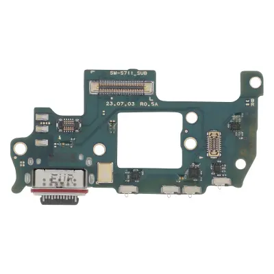 Samsung, Polnilni priključek USB-C za Samsung Galaxy S23 FE z mikrofonom, Črna