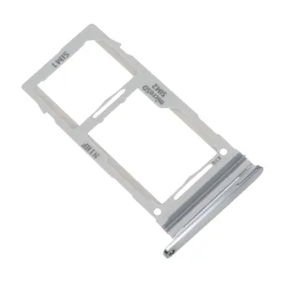 Samsung, Pladenj za kartico SIM za Samsung Galaxy Note 20 Ultra in micro-SD, Bela