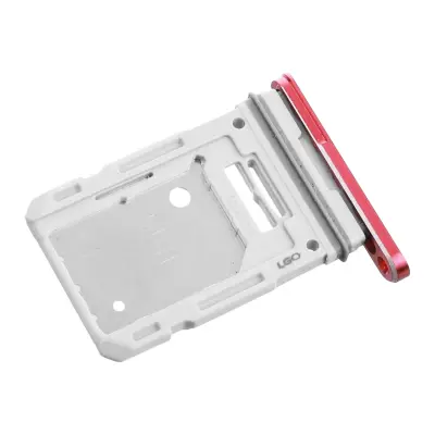 Samsung, Pladenj za kartico SIM za Samsung Galaxy S20 FE Dual Nano SIM Original, Rdeča