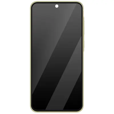 Samsung, Zaslon za Samsung Galaxy A55 LCD + steklo na dotik + originalno ohišje, Limonasta zelena